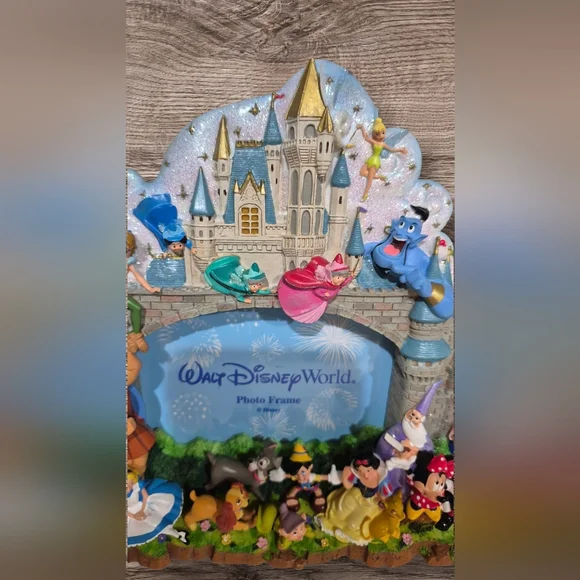 Walt Disney World Parks Disney Characters Magic Kingdom Castle 3D Picture Frame - Picture 3 of 8